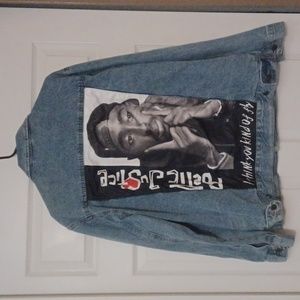 Chemistry Tupac Raiders Jean Jacket Men's XL
